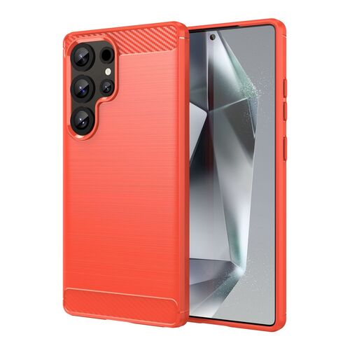 Handyh�lle f�r Samsung Galaxy S25 Ultra Carbon Case Cover