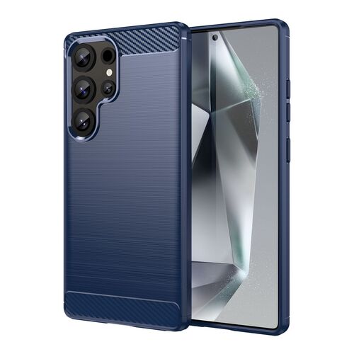 Handyh�lle f�r Samsung Galaxy S25 Ultra Carbon Case Cover