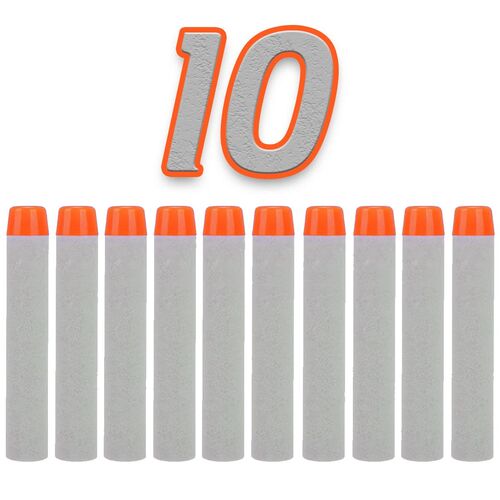 10 - 1000 Soft Nachf�ll Darts Pfeile Elite Clip f�r NERF N-Strike Kind Spielzeug 