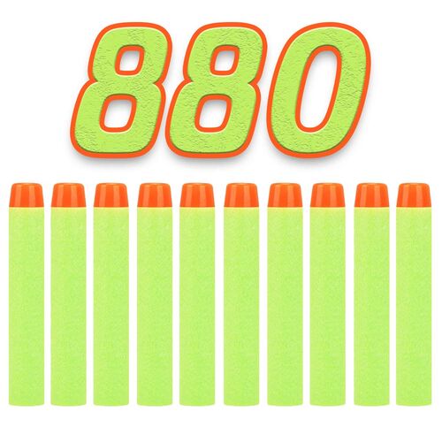 880 Pfeile f�r Nerf Elite 2.0, 7.2cm Pfeile Refill Bullets, Ersatzpfeile Munition Foam Darts f�r Nerf Hasbro Fortnite 