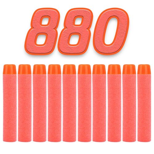 880 Pfeile f�r Nerf Elite 2.0, 7.2cm Pfeile Refill Bullets, Ersatzpfeile Munition Foam Darts f�r Nerf Hasbro Fortnite 