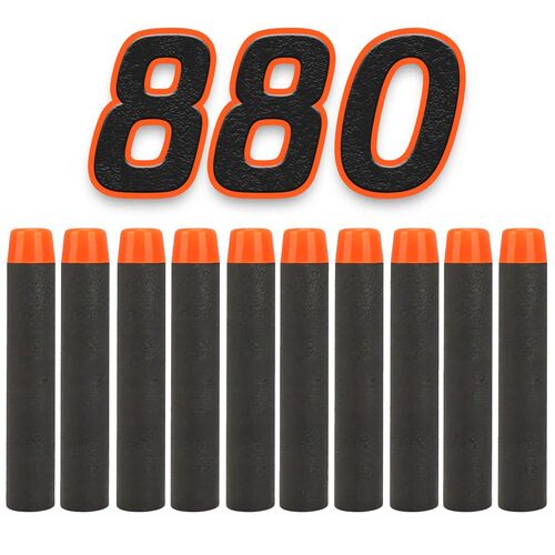 880 Pfeile f�r Nerf Elite 2.0, 7.2cm Pfeile Refill Bullets, Ersatzpfeile Munition Foam Darts f�r Nerf Hasbro Fortnite 