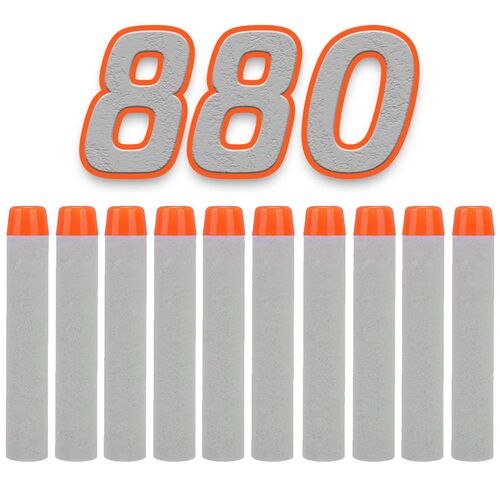 880 Pfeile f�r Nerf Elite 2.0, 7.2cm Pfeile Refill Bullets, Ersatzpfeile Munition Foam Darts f�r Nerf Hasbro Fortnite 