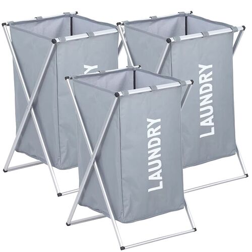 3 Stck Wschekorb Wschesammler Wschesortierer Faltbar