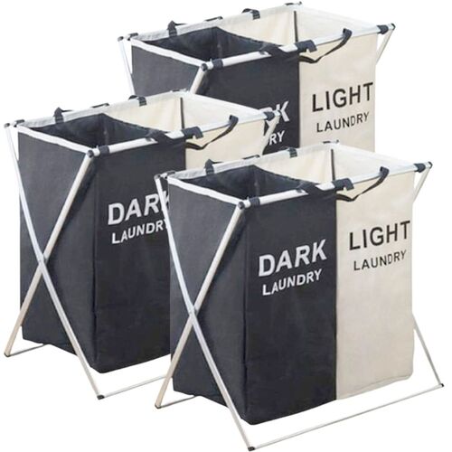 3 St�ck W�schekorb W�schesammler W�schesortierer Faltbar