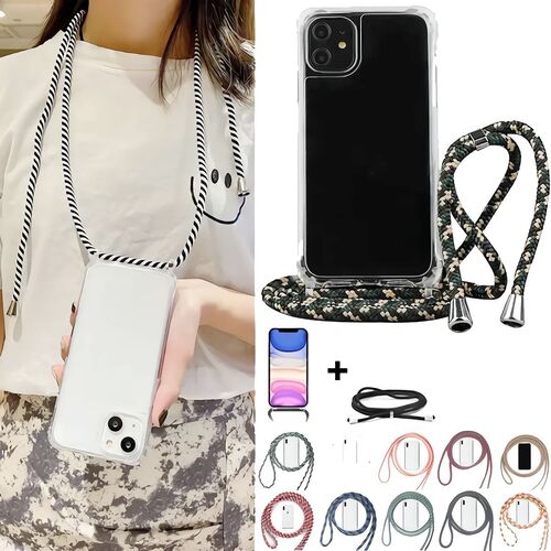 Apple iPhone Case Handykette H�lle Umh�nge Tasche Slim Cover Case Handyh�lle Kordel Band