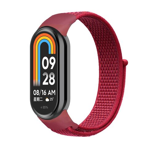 Gewebtes Nylon Loop Uhrenarmband f�r Xiaomi Mi Band 8 