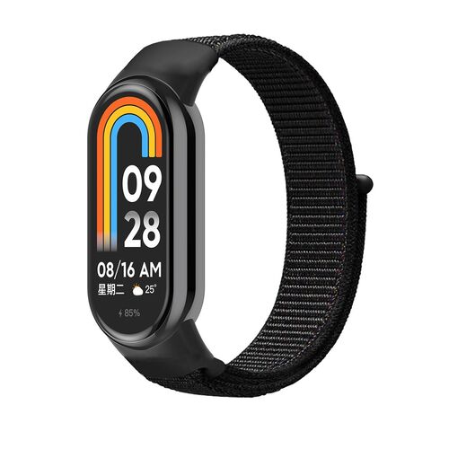 Gewebtes Nylon Loop Uhrenarmband f�r Xiaomi Mi Band 8 