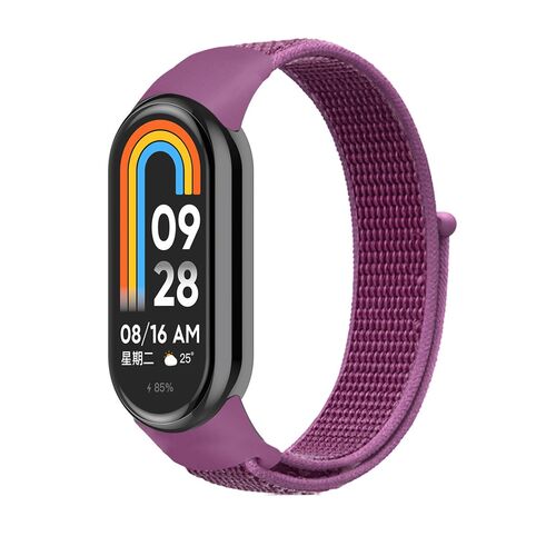 Gewebtes Nylon Loop Uhrenarmband f�r Xiaomi Mi Band 8 