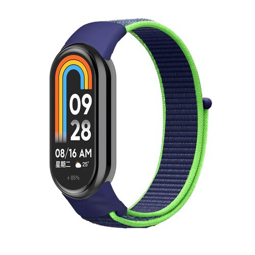 Gewebtes Nylon Loop Uhrenarmband f�r Xiaomi Mi Band 8 