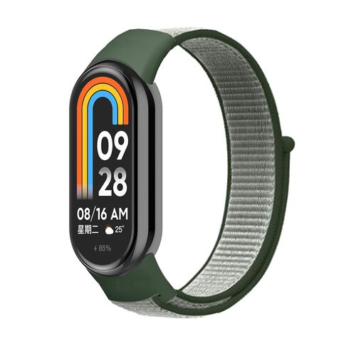 Gewebtes Nylon Loop Uhrenarmband f�r Xiaomi Mi Band 8 