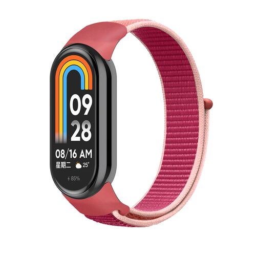 Gewebtes Nylon Loop Uhrenarmband f�r Xiaomi Mi Band 8 
