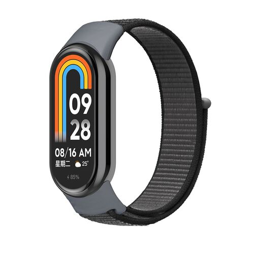 Gewebtes Nylon Loop Uhrenarmband f�r Xiaomi Mi Band 8 