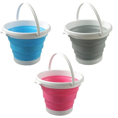 Faltbarer Eimer Rund