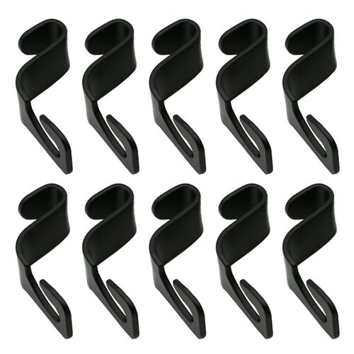 10-er Pack Auto-R�cksitz-Haken - Praktische PP-Haken f�r mehr Stauraum im Auto