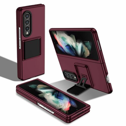 Schutz Handy H�lle f�r Samsung Galaxy Z Fold3 5G Case Cover Tasche Flip Etui