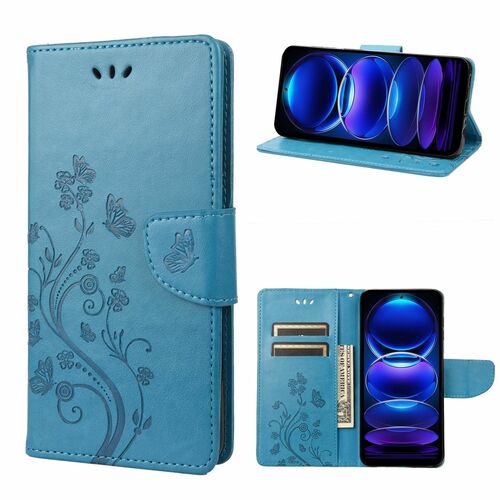 Schutz Handy H�lle f�r Xiaomi Redmi Note 12 Poco X5 5G Case Cover Tasche Wallet 
