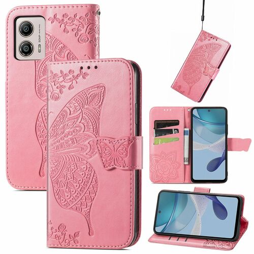 Schutzh�lle Handyh�lle f�r Motorola Moto E13 Case Cover Kartenfach 