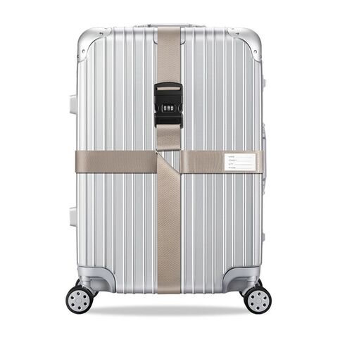 Koffergurt Kreuz Gep�ckgurt Kofferband Zahlenschloss Verstellbar Gurt Koffer 