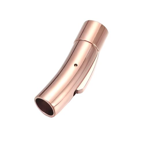 Edelstahl Hebeldruckverschluss Schmuck Verschlu� Lederband Armband Verschluss 