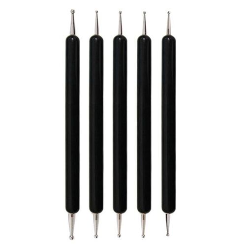 5er Nagel Punktierstift Set Doppelseitig Punktierung Werkzeug DIY Nagel Desing 