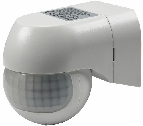 Aufputz Bewegungsmelder CBM-Slim 180- LED geeignet, IP44, 1-800W, wei�