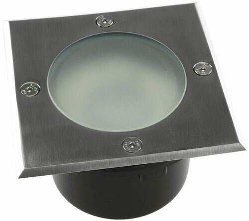 Bodenleuchte BEL GX53 Q, 4eckig 12x12x7cm, IP65, GX53 Fassung