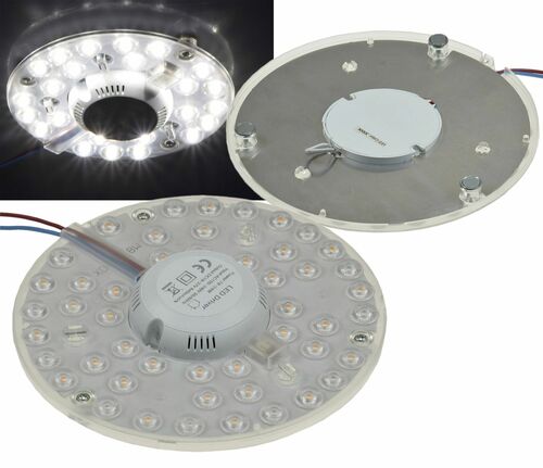 LED Umr�stmodul UM24nw f�r Leuchten 180mm, 24W, 2200lm, 4000K, Magnethalter