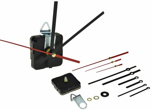 Quarz-Uhrwerk mit 3 Zeigers�tzen aus Metall