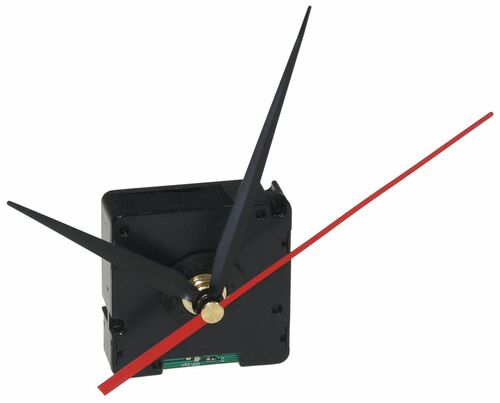 Funkuhrwerk DCF mit 3 Zeigers�tzen aus Kunststoff