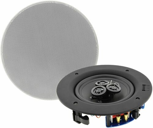 Einbaulautsprecher CTE-30W , 2-Wege 80W, 8Ohm, 234x67mm, Rund, wei�