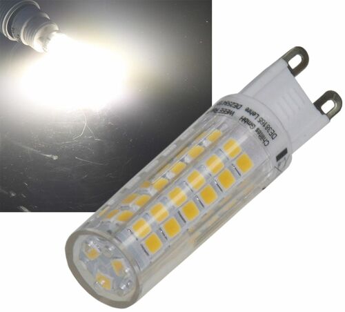 3 Stk Mini LED Stiftsockellampe G9 6W neutralweiß 550lm Stiftsockel Leuchtmittel 