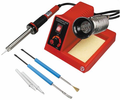 L�tstation CT-LSK regelbar 150-450-C 230V/58W, mit 2 Spitzen + 2 Tools