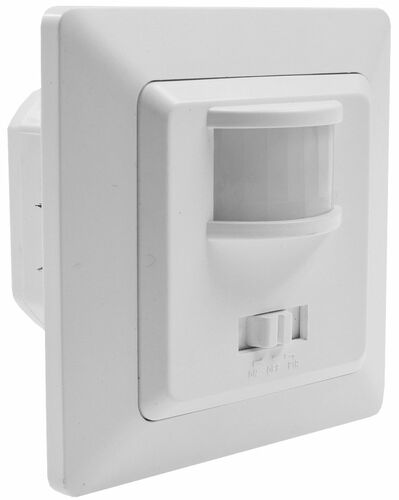 MILOS Bewegungsmelder 160-, wei� matt LED geeignet,  250V~, Unterputz, 3-Draht