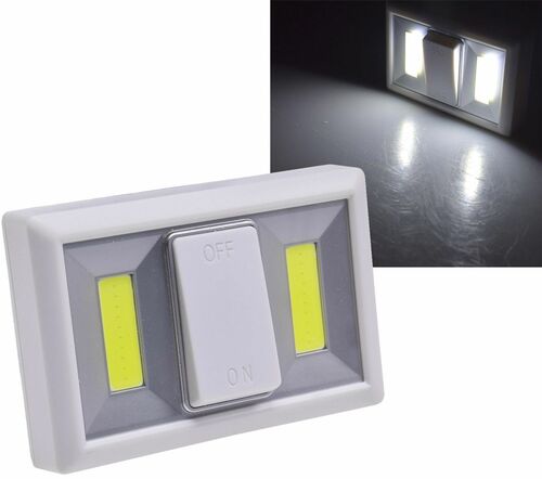 LED Klebeleuchte CTK2 COB Batteriebetrieb, 240lm, 6000k, Magnet