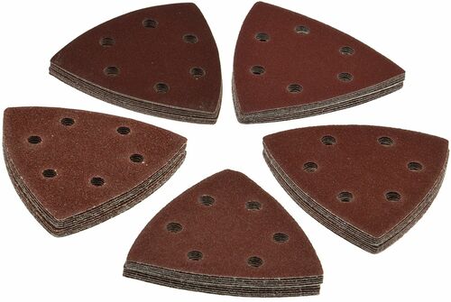 Schleifdreiecke Pro-XL, 50x K�rnung je 10x K40-60-80-120-180