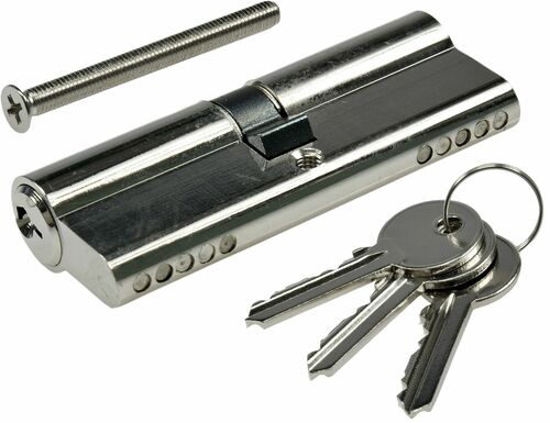 Schlie�zylinder 80mm (40+40mm) Profil-Zylinder, 3 Bartschl�ssel