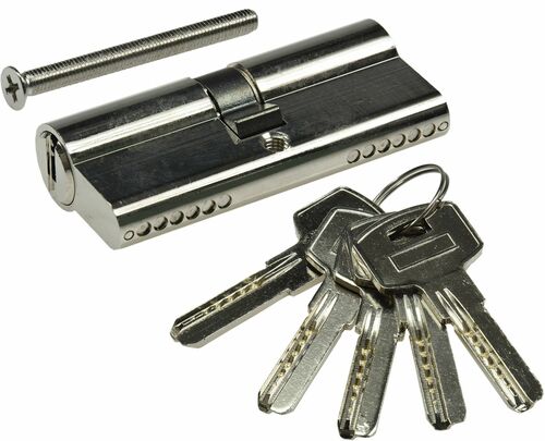 Schlie�zylinder 70mm (35+35mm) Profil-Zylinder, 5 Sicherheits-Schl�ssel