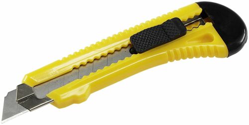 Abbrechmesser mit 18mm-Klinge mit Metallschaft