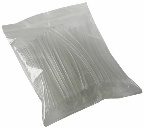 Schrumpfschlauch-Sortiment, 100-teilig in Sortimentst�te, transparent