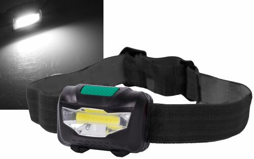 LED-Stirnlampe HeadLight COB 3W