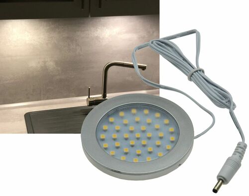 LED-Aufbauleuchte ABL-R90 warmwei� 3 Watt, 12V=DC , 3200K, 270 Lumen
