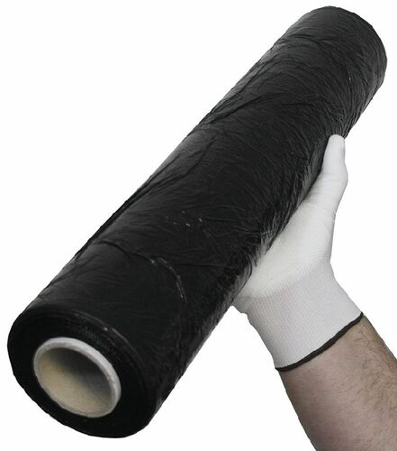 Stretchfolie, schwarz 500mm x 300m, St�rke 23�m
