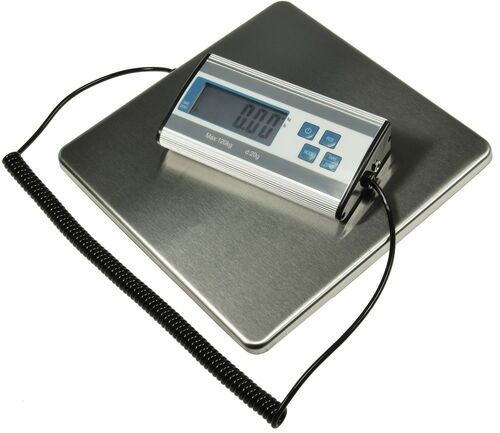 Paketwaage / Versandwaage CT PW-120 0,2-120kg, 27x27cm Edelstahl-Platte