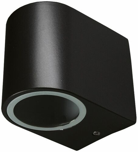 LED-Wandleuchte CTW-1 f�r 1x GU10, IP44, Geh�use schwarz