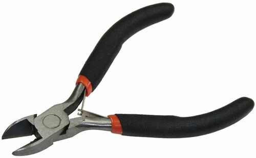 Elektroniker-Seitenschneider Technik mit Feder, isoliert , 110mm