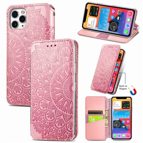 Apple iPhone 11 Handyh�lle Schutztasche Case Cover Mandala Rosa