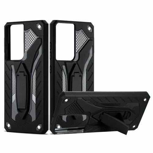 Samsung Galaxy S21 Ultra H�lle Handy Tasche Handyh�lle Back Cover Case Schwarz