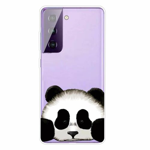 Samsung Galaxy S21 Plus Handyh�lle Ultra D�nn Schutzcase Cover Panda B�r Transparent