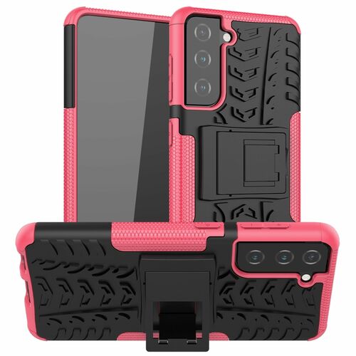 Samsung Galaxy S21 H�lle Handy Tasche Handyh�lle Back Cover Case Pink